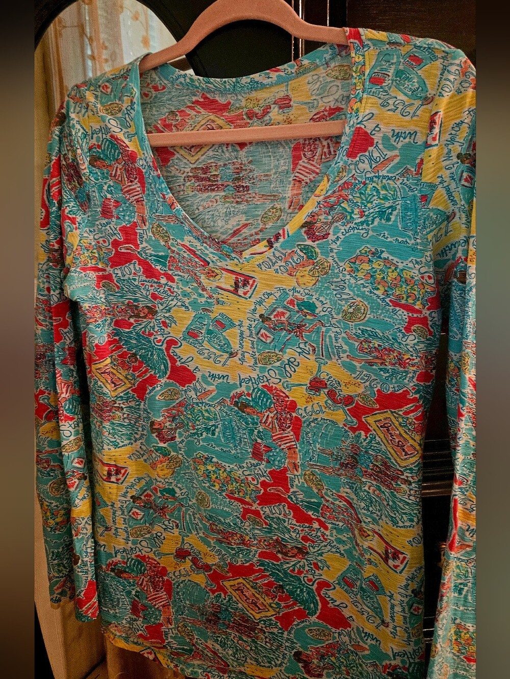 Lily Pulitzer "In The Beginning" Top